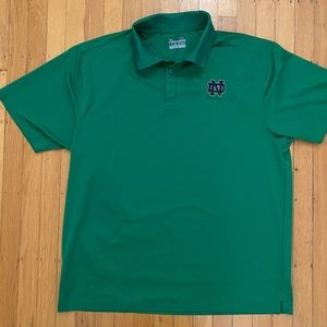 Notes Dame Under Armor Polo